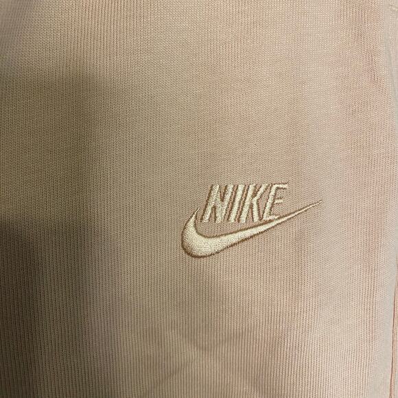 NEW Nike Womens Pink Wide Leg High Rise Loose Fit Sweat Pants Size Small Active - Picture 2 of 14